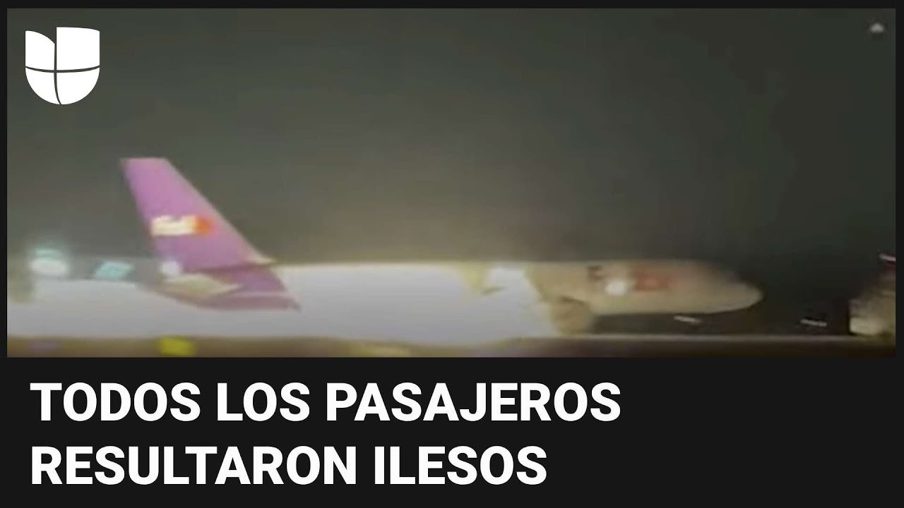 Aterriza De Emergencia Un Vuelo De Fedex Sacando Chispas Sobre La Pista