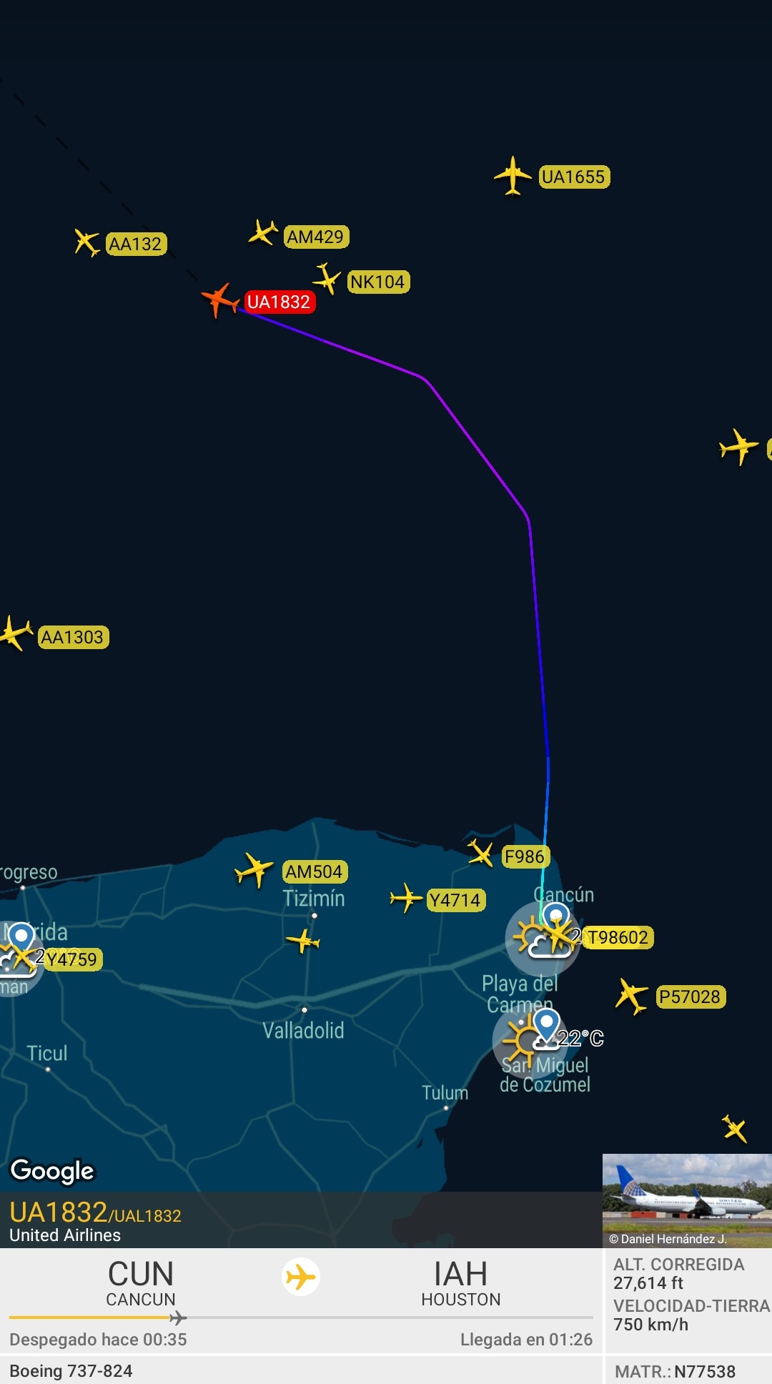 Alarma con vuelo desde México a Houston que perdió un motor | Noticias de  turismo REPORTUR