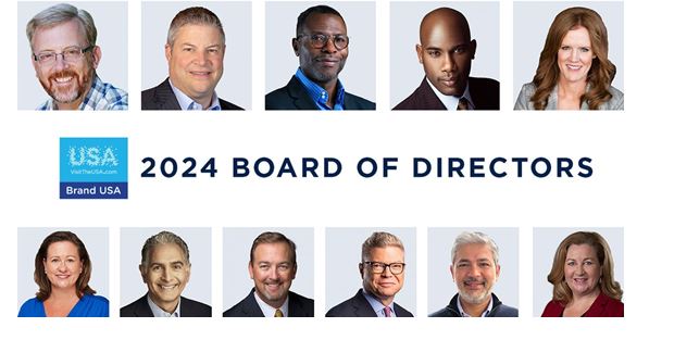 Brand USA Announces Board of Directors for 2024 and Search for New CEO